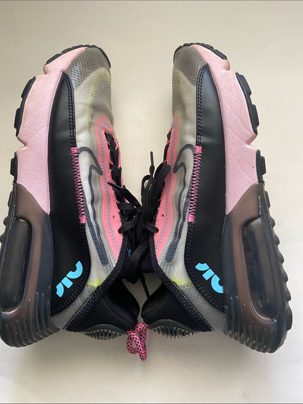 Nike Air Max 2090 Green Black Pink Foam Lotus CW4286-100 Women’s Size 7.5
